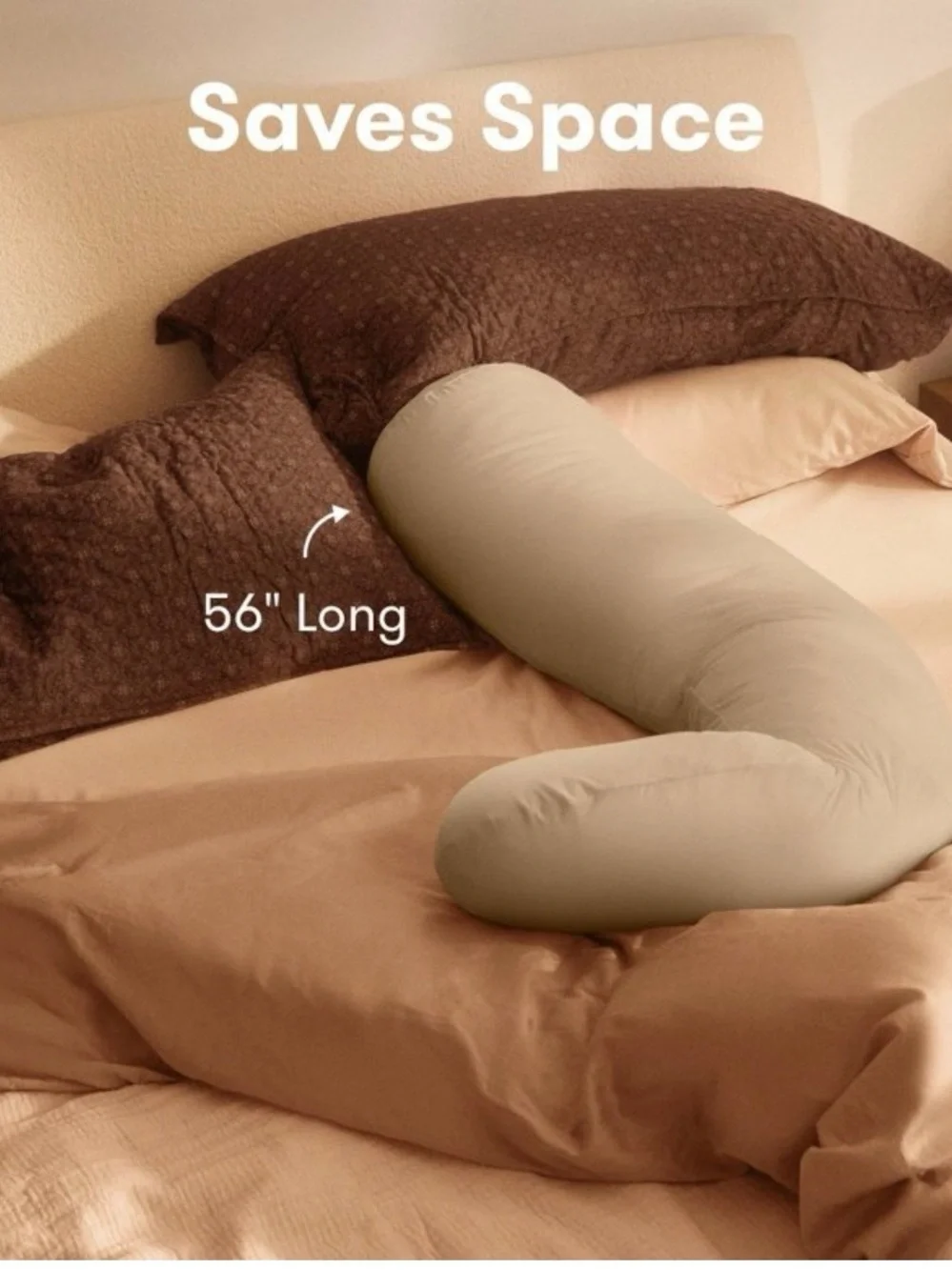 Frida Mom Cooling Adjustable Pregnancy Pillow